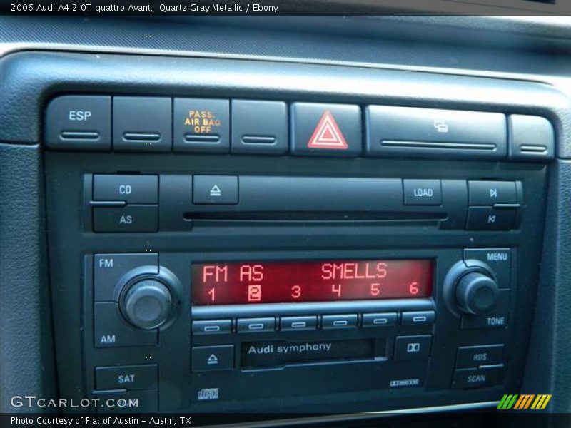 Audio System of 2006 A4 2.0T quattro Avant