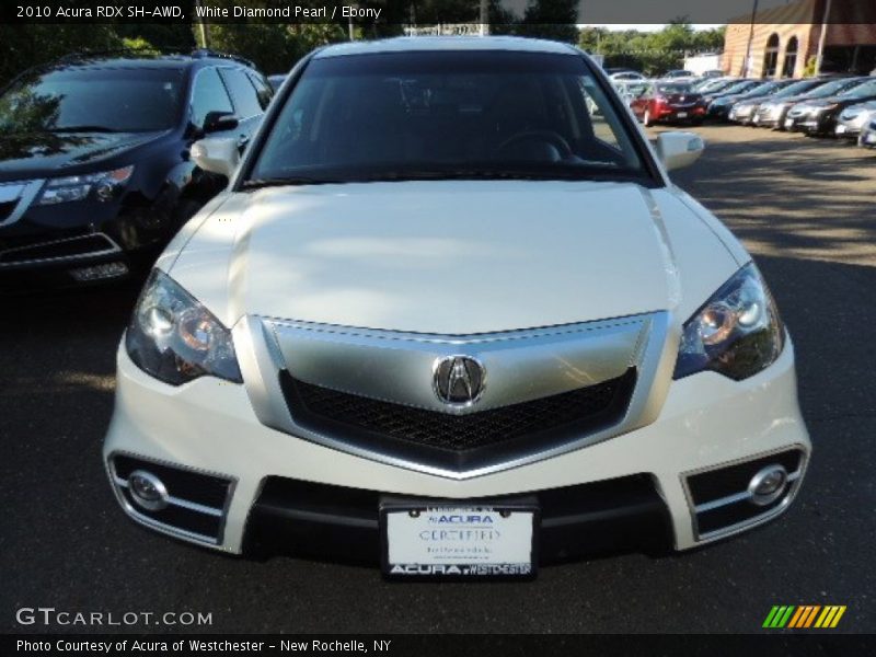 White Diamond Pearl / Ebony 2010 Acura RDX SH-AWD