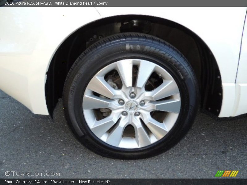 White Diamond Pearl / Ebony 2010 Acura RDX SH-AWD