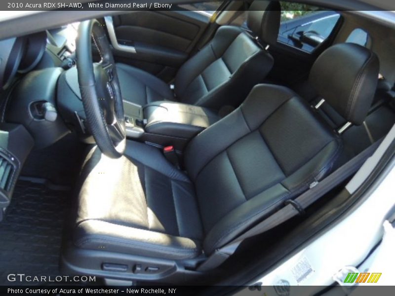 White Diamond Pearl / Ebony 2010 Acura RDX SH-AWD