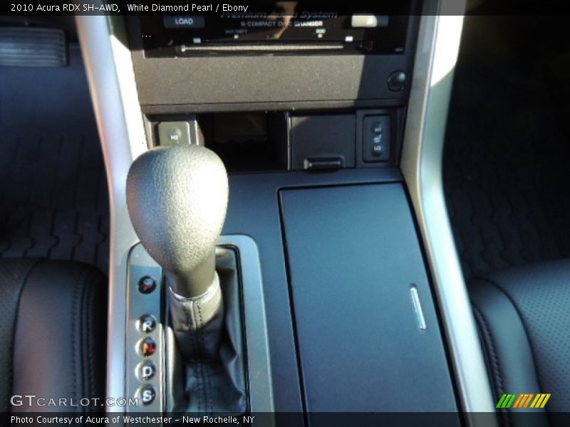 White Diamond Pearl / Ebony 2010 Acura RDX SH-AWD
