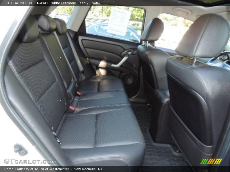 White Diamond Pearl / Ebony 2010 Acura RDX SH-AWD