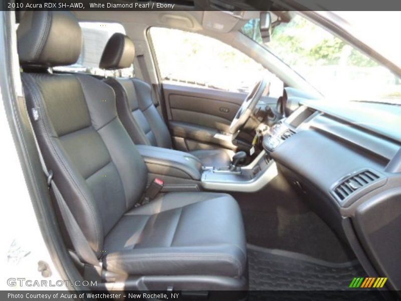 White Diamond Pearl / Ebony 2010 Acura RDX SH-AWD