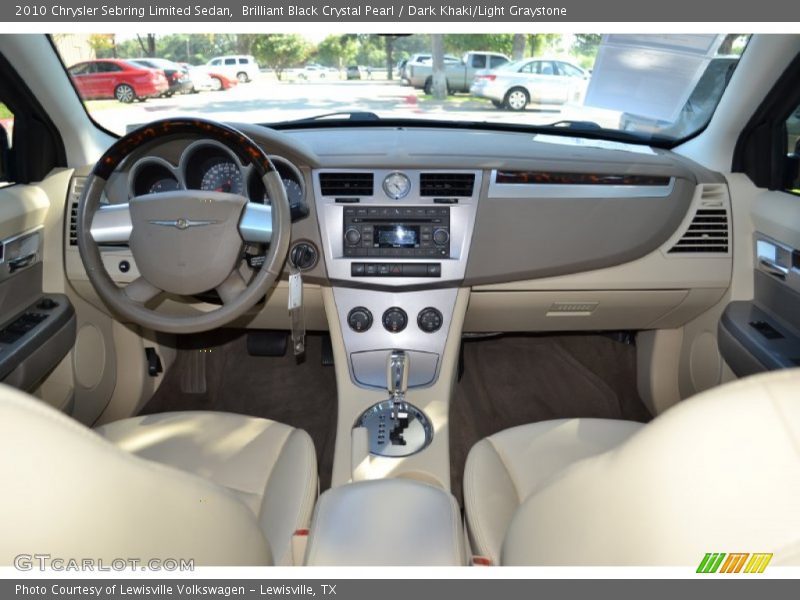 Dashboard of 2010 Sebring Limited Sedan