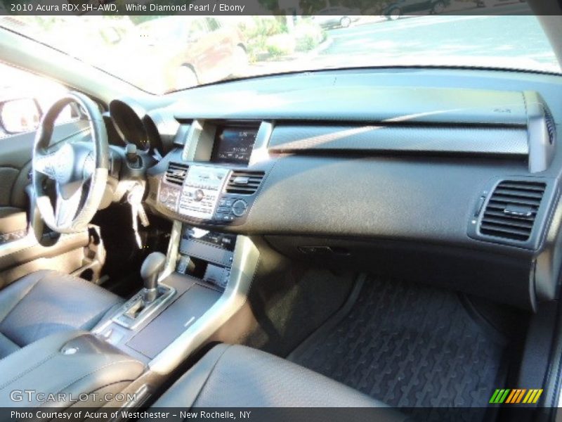 White Diamond Pearl / Ebony 2010 Acura RDX SH-AWD