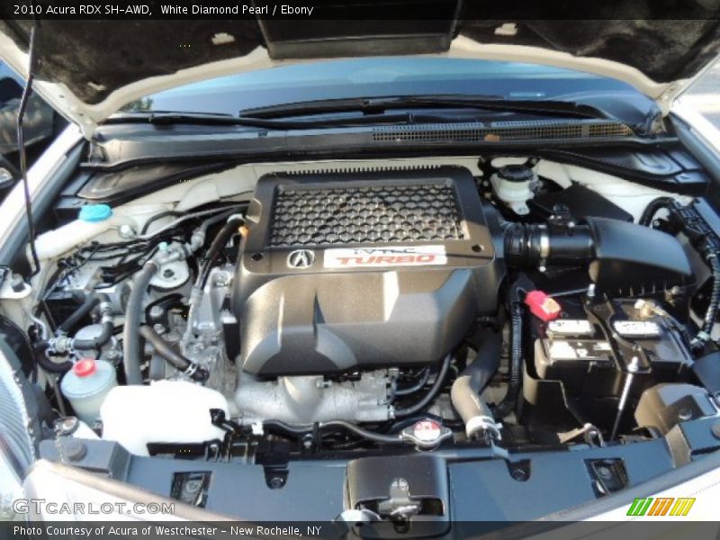 White Diamond Pearl / Ebony 2010 Acura RDX SH-AWD