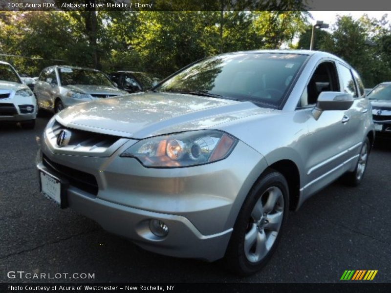 Alabaster Silver Metallic / Ebony 2008 Acura RDX