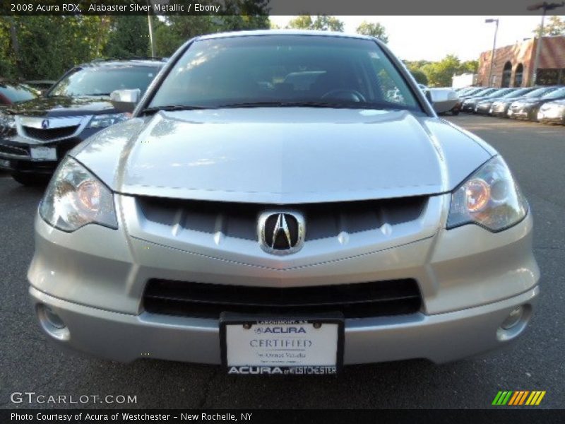 Alabaster Silver Metallic / Ebony 2008 Acura RDX