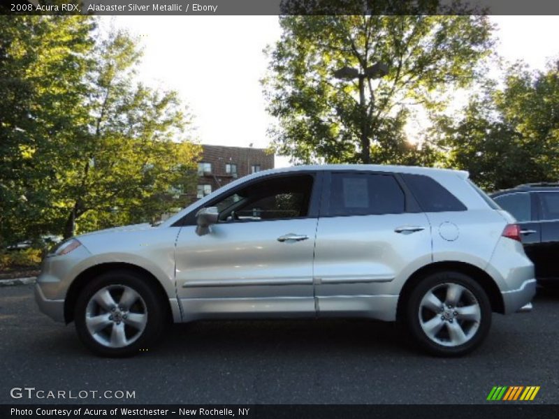 Alabaster Silver Metallic / Ebony 2008 Acura RDX