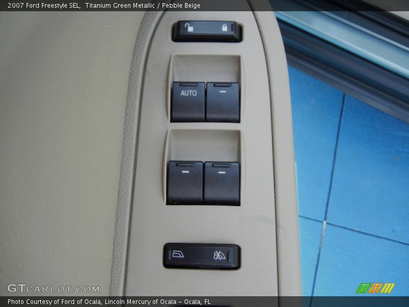 Titanium Green Metallic / Pebble Beige 2007 Ford Freestyle SEL