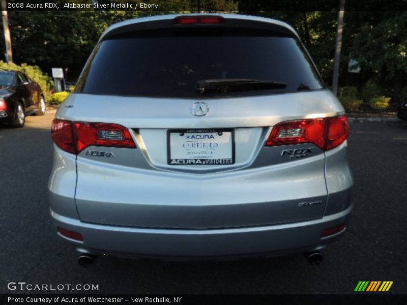 Alabaster Silver Metallic / Ebony 2008 Acura RDX