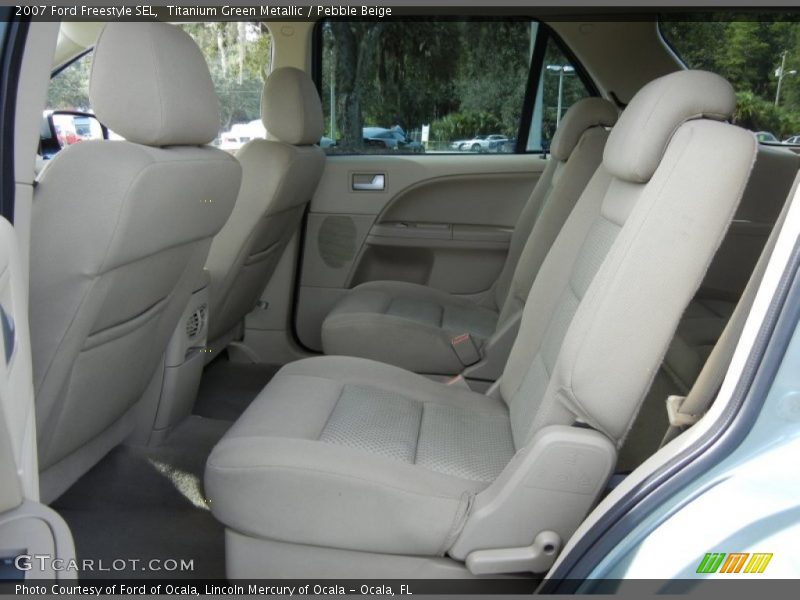 Titanium Green Metallic / Pebble Beige 2007 Ford Freestyle SEL