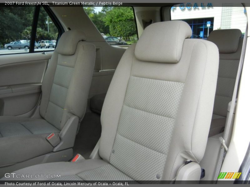 Titanium Green Metallic / Pebble Beige 2007 Ford Freestyle SEL