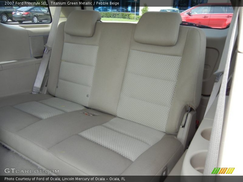 Titanium Green Metallic / Pebble Beige 2007 Ford Freestyle SEL