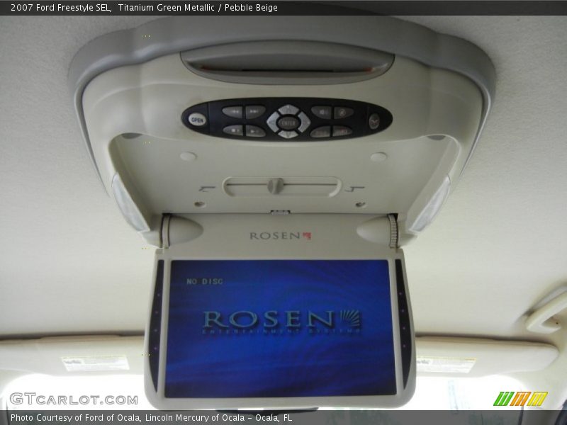 Titanium Green Metallic / Pebble Beige 2007 Ford Freestyle SEL