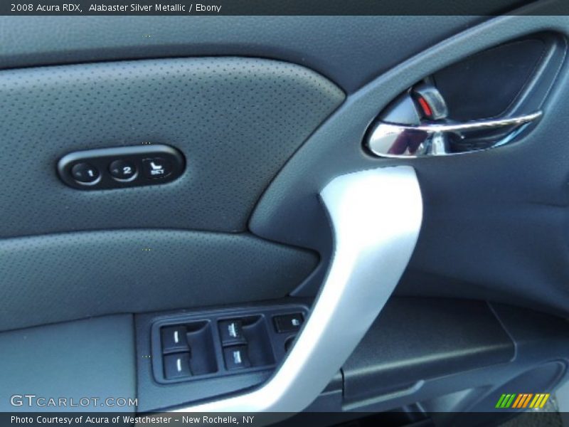 Alabaster Silver Metallic / Ebony 2008 Acura RDX