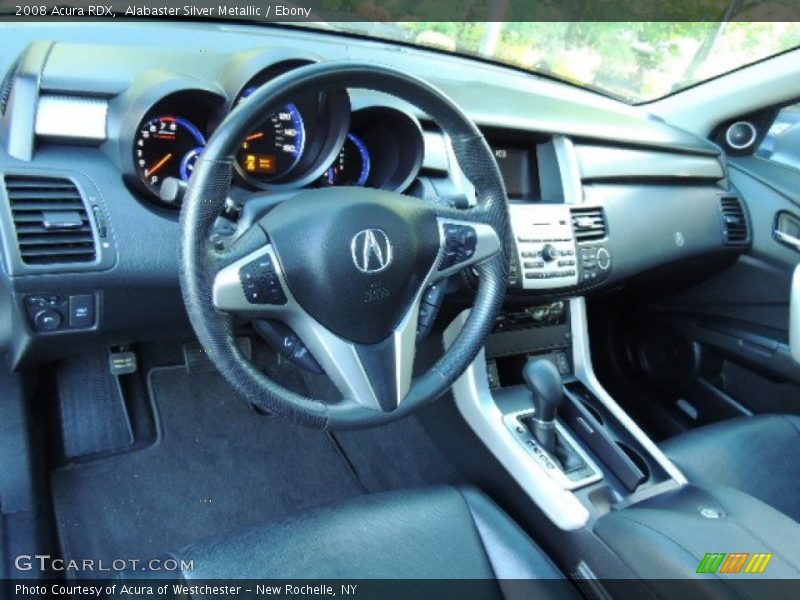 Alabaster Silver Metallic / Ebony 2008 Acura RDX