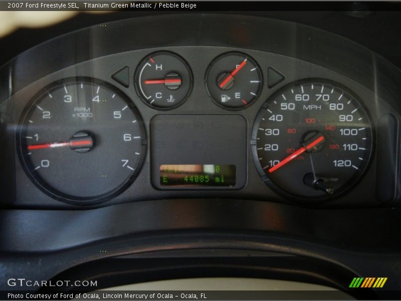 Titanium Green Metallic / Pebble Beige 2007 Ford Freestyle SEL