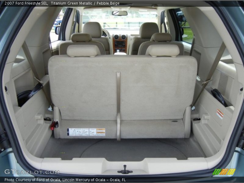 Titanium Green Metallic / Pebble Beige 2007 Ford Freestyle SEL