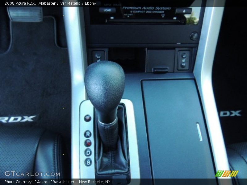 Alabaster Silver Metallic / Ebony 2008 Acura RDX