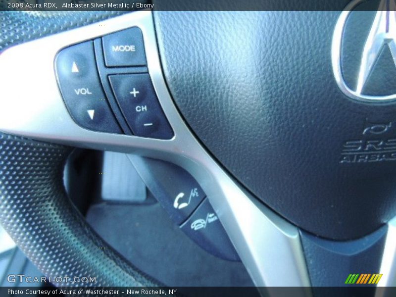 Alabaster Silver Metallic / Ebony 2008 Acura RDX