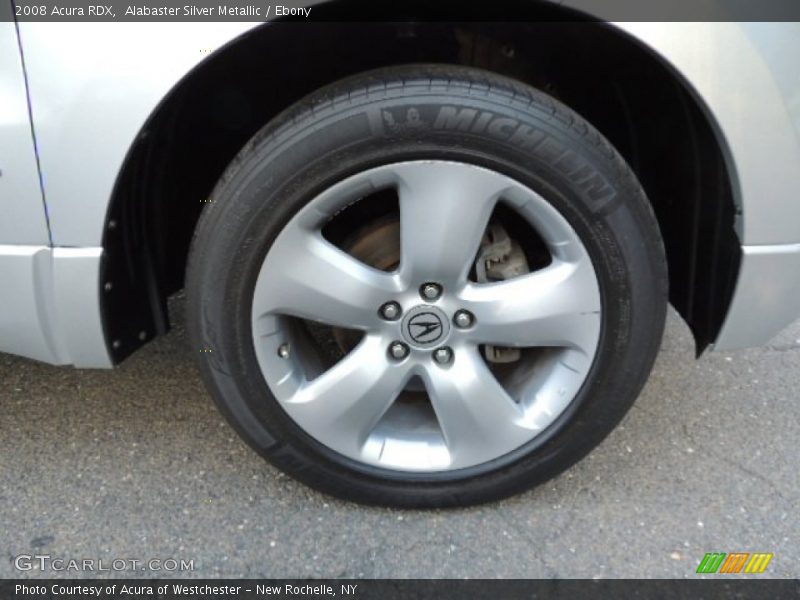 Alabaster Silver Metallic / Ebony 2008 Acura RDX