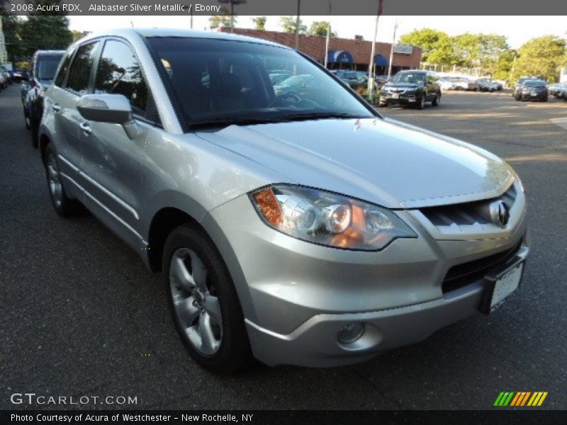 Alabaster Silver Metallic / Ebony 2008 Acura RDX