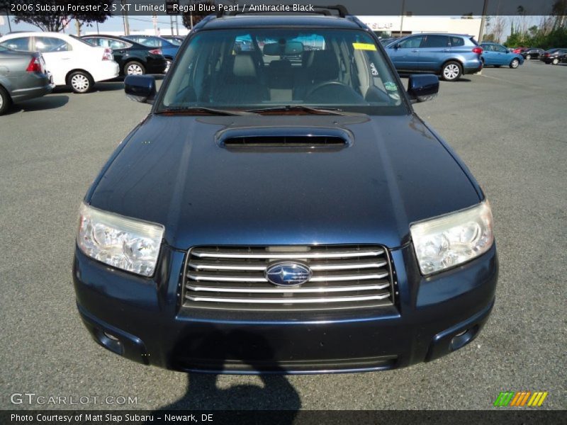 Regal Blue Pearl / Anthracite Black 2006 Subaru Forester 2.5 XT Limited