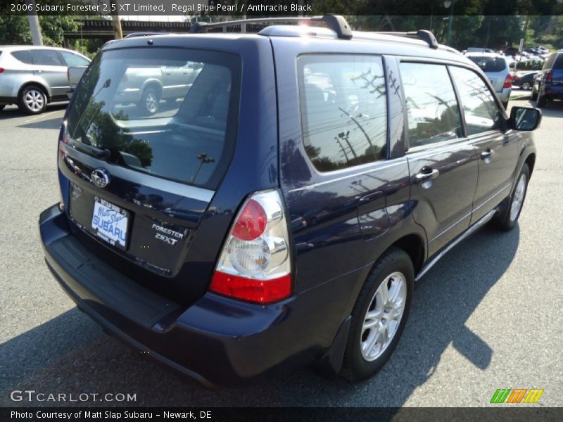 Regal Blue Pearl / Anthracite Black 2006 Subaru Forester 2.5 XT Limited