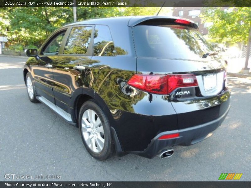 Crystal Black Pearl / Taupe 2010 Acura RDX SH-AWD Technology