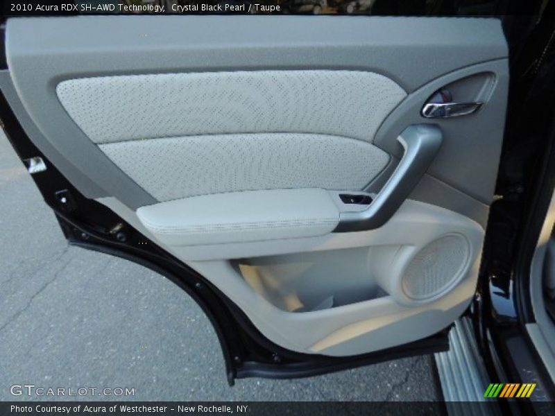 Crystal Black Pearl / Taupe 2010 Acura RDX SH-AWD Technology