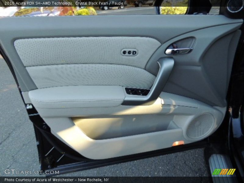 Crystal Black Pearl / Taupe 2010 Acura RDX SH-AWD Technology