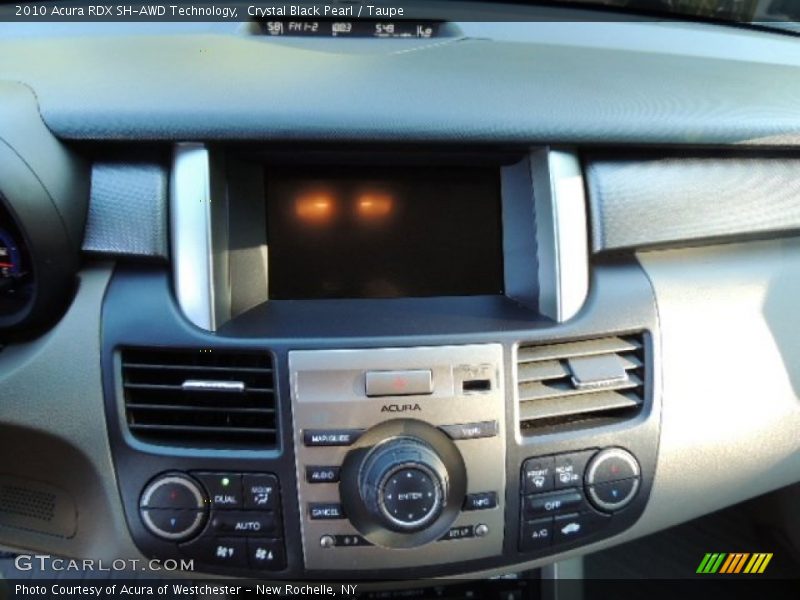 Crystal Black Pearl / Taupe 2010 Acura RDX SH-AWD Technology