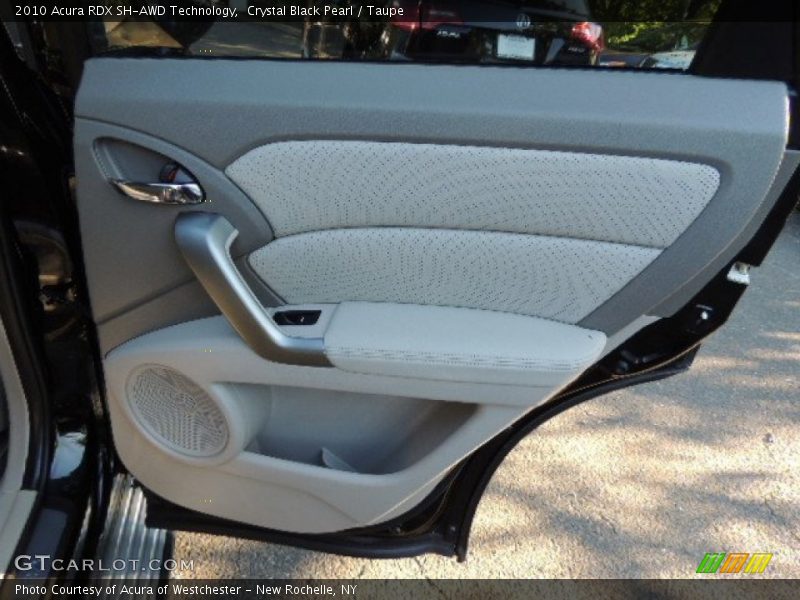 Crystal Black Pearl / Taupe 2010 Acura RDX SH-AWD Technology