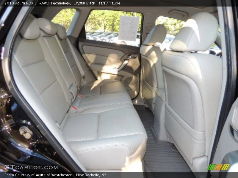 Crystal Black Pearl / Taupe 2010 Acura RDX SH-AWD Technology