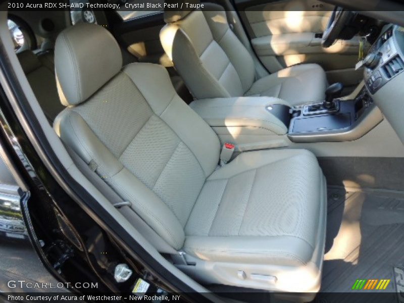 Crystal Black Pearl / Taupe 2010 Acura RDX SH-AWD Technology