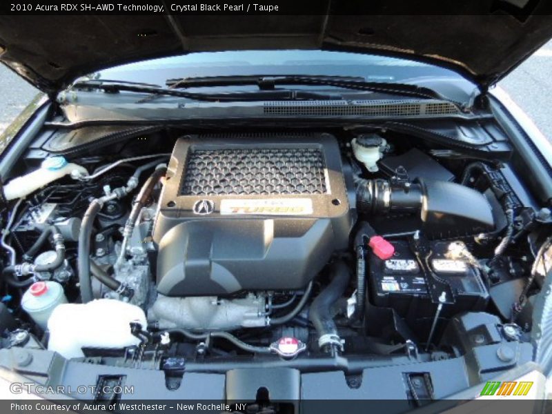 Crystal Black Pearl / Taupe 2010 Acura RDX SH-AWD Technology