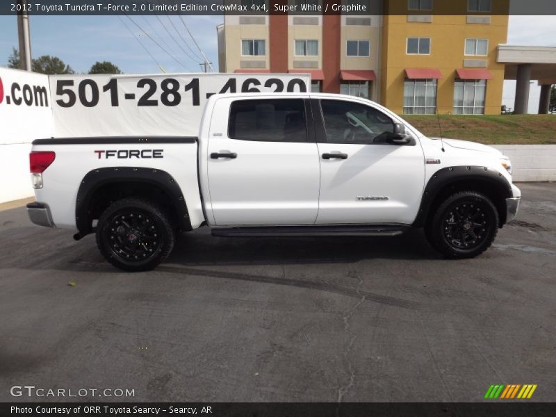 Super White / Graphite 2012 Toyota Tundra T-Force 2.0 Limited Edition CrewMax 4x4