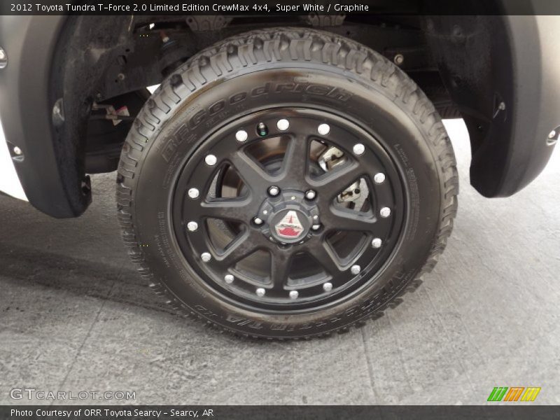  2012 Tundra T-Force 2.0 Limited Edition CrewMax 4x4 Wheel
