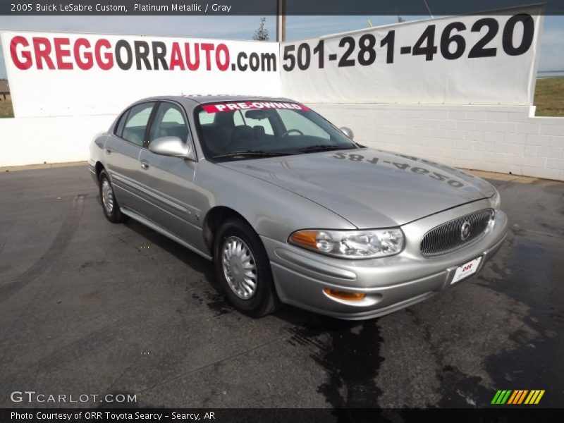 Platinum Metallic / Gray 2005 Buick LeSabre Custom