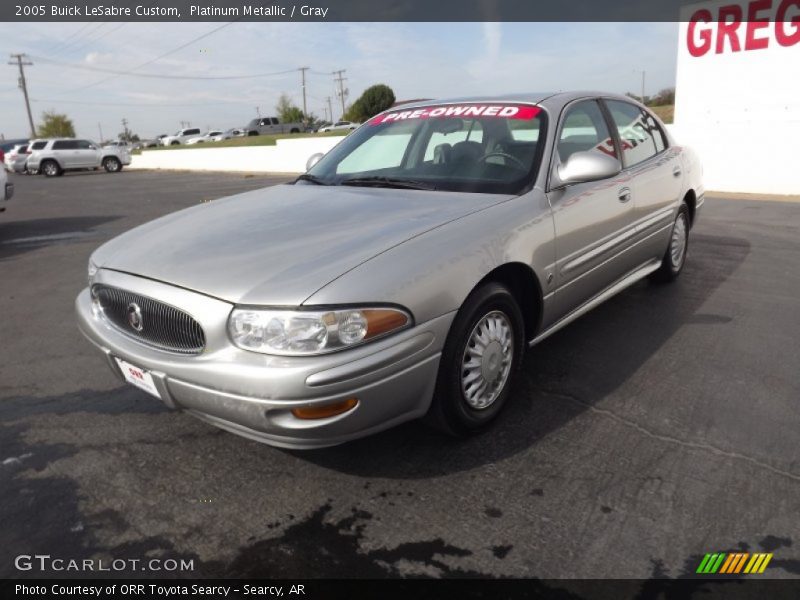 Platinum Metallic / Gray 2005 Buick LeSabre Custom