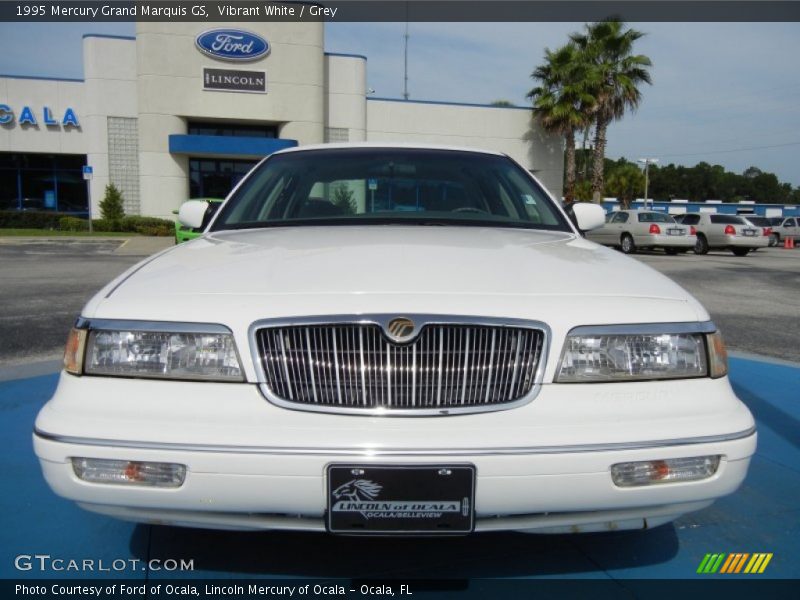 Vibrant White / Grey 1995 Mercury Grand Marquis GS