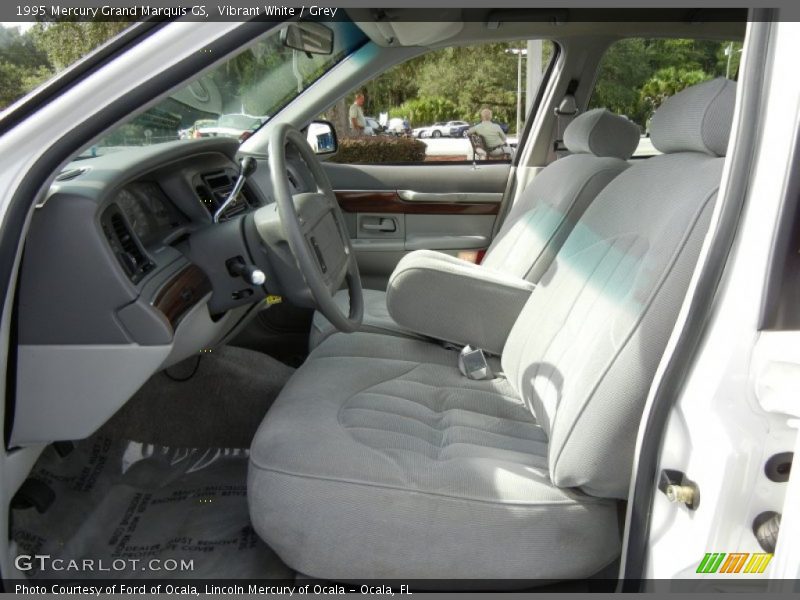 Vibrant White / Grey 1995 Mercury Grand Marquis GS