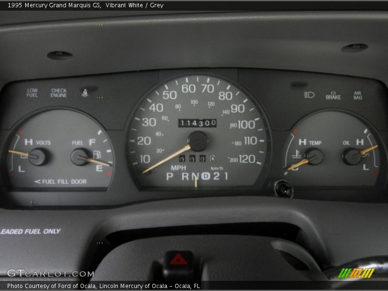  1995 Grand Marquis GS GS Gauges