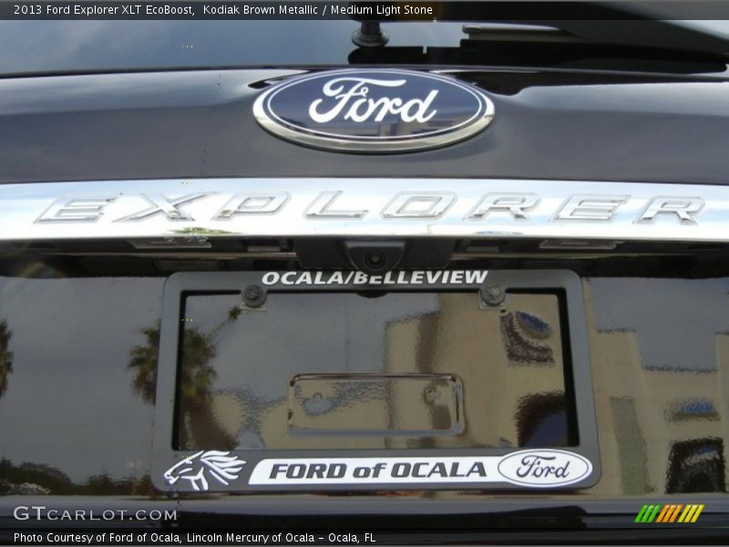 Kodiak Brown Metallic / Medium Light Stone 2013 Ford Explorer XLT EcoBoost