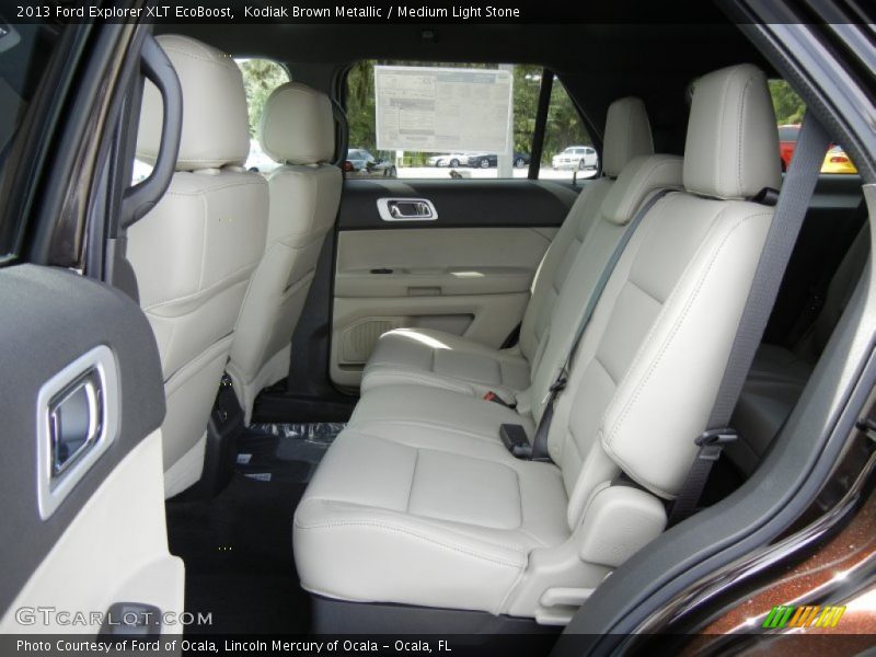 Kodiak Brown Metallic / Medium Light Stone 2013 Ford Explorer XLT EcoBoost