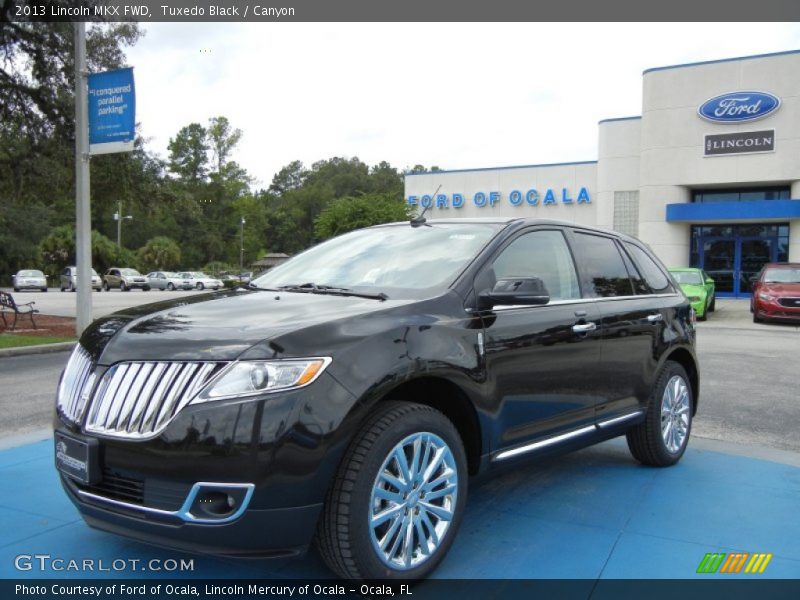 Tuxedo Black / Canyon 2013 Lincoln MKX FWD