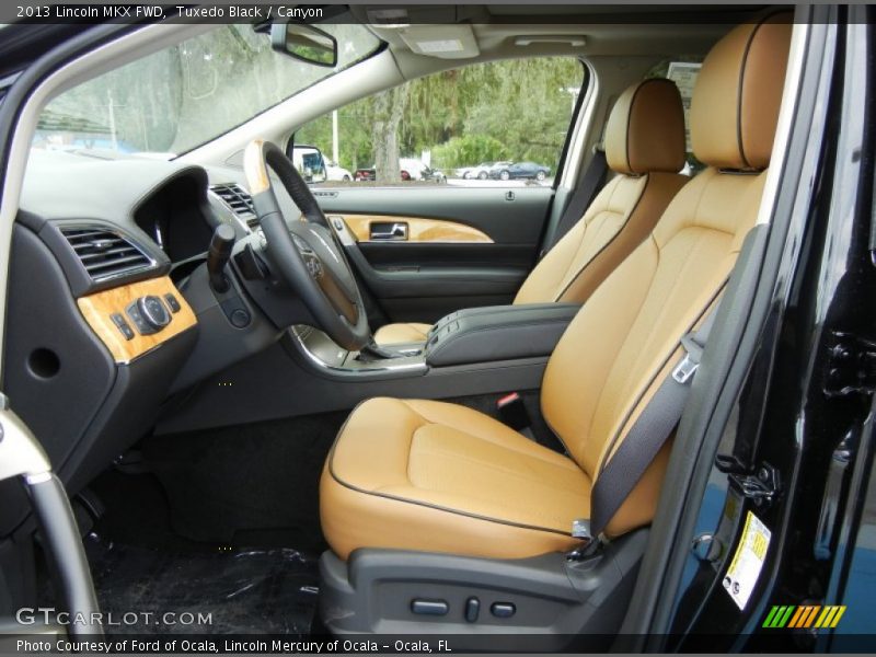 Front Seat of 2013 MKX FWD