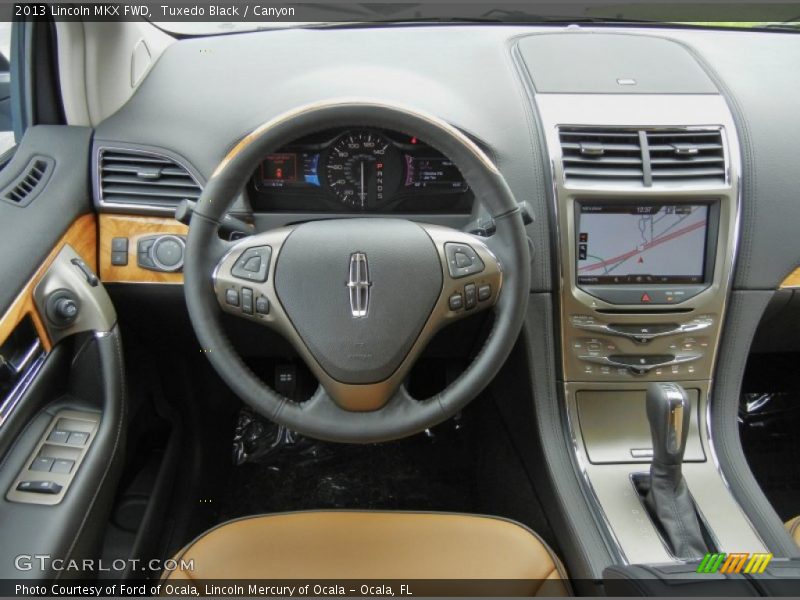 Dashboard of 2013 MKX FWD