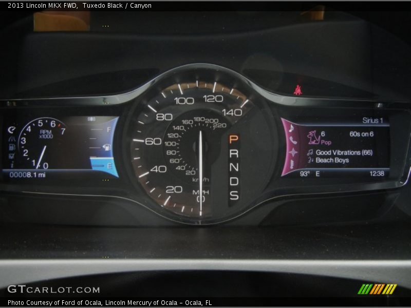  2013 MKX FWD FWD Gauges